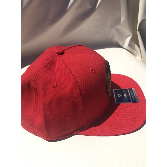 Fanatics NHL CHICAGO Blackhawks Red Men’s SnapBack - Picture 6 of 10